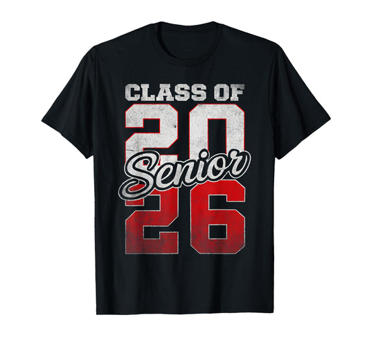 Senior 2026 Graduation My Last First Day Of Class Of 2026 T-Shirt