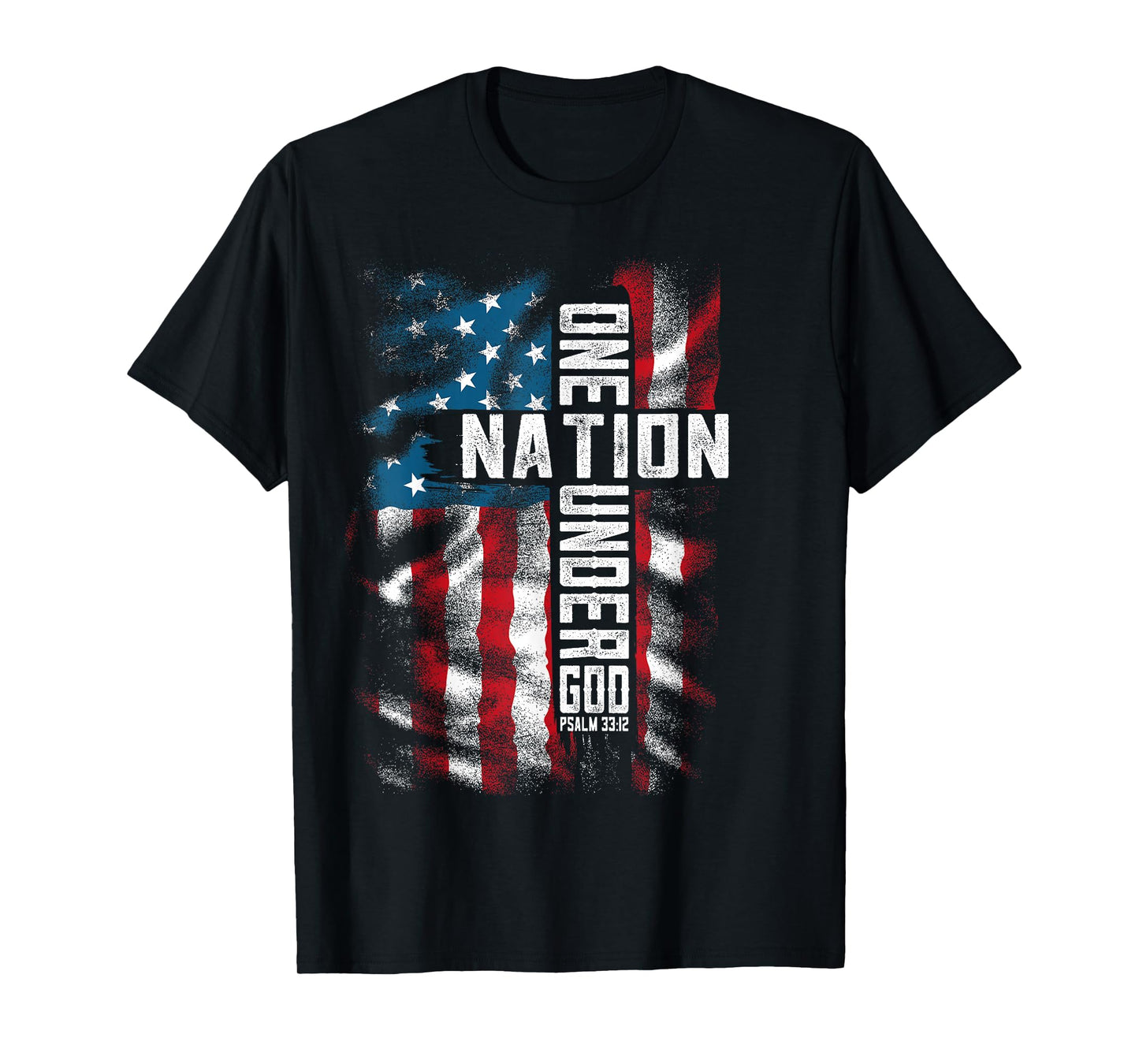 christian men , bible verse faith , patriotic 4th of july T-Shirt