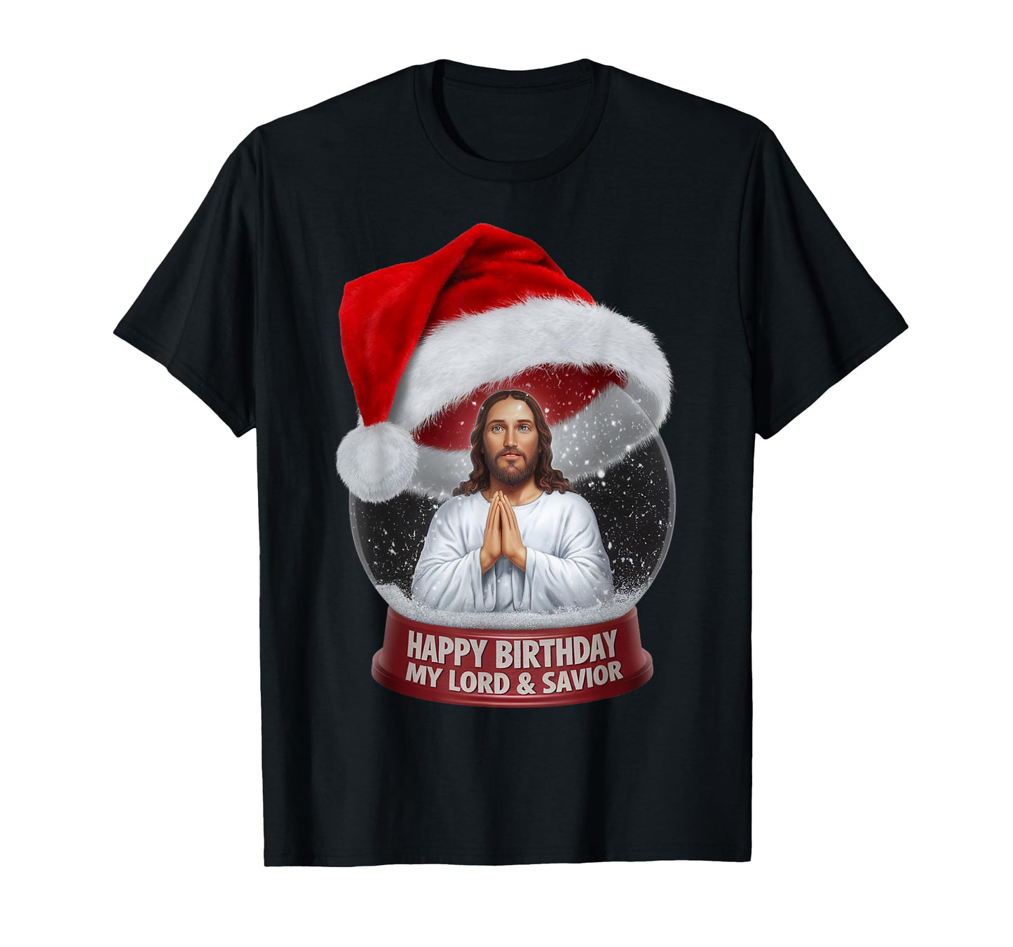 Praying Jesus Christ Christmas T-Shirt