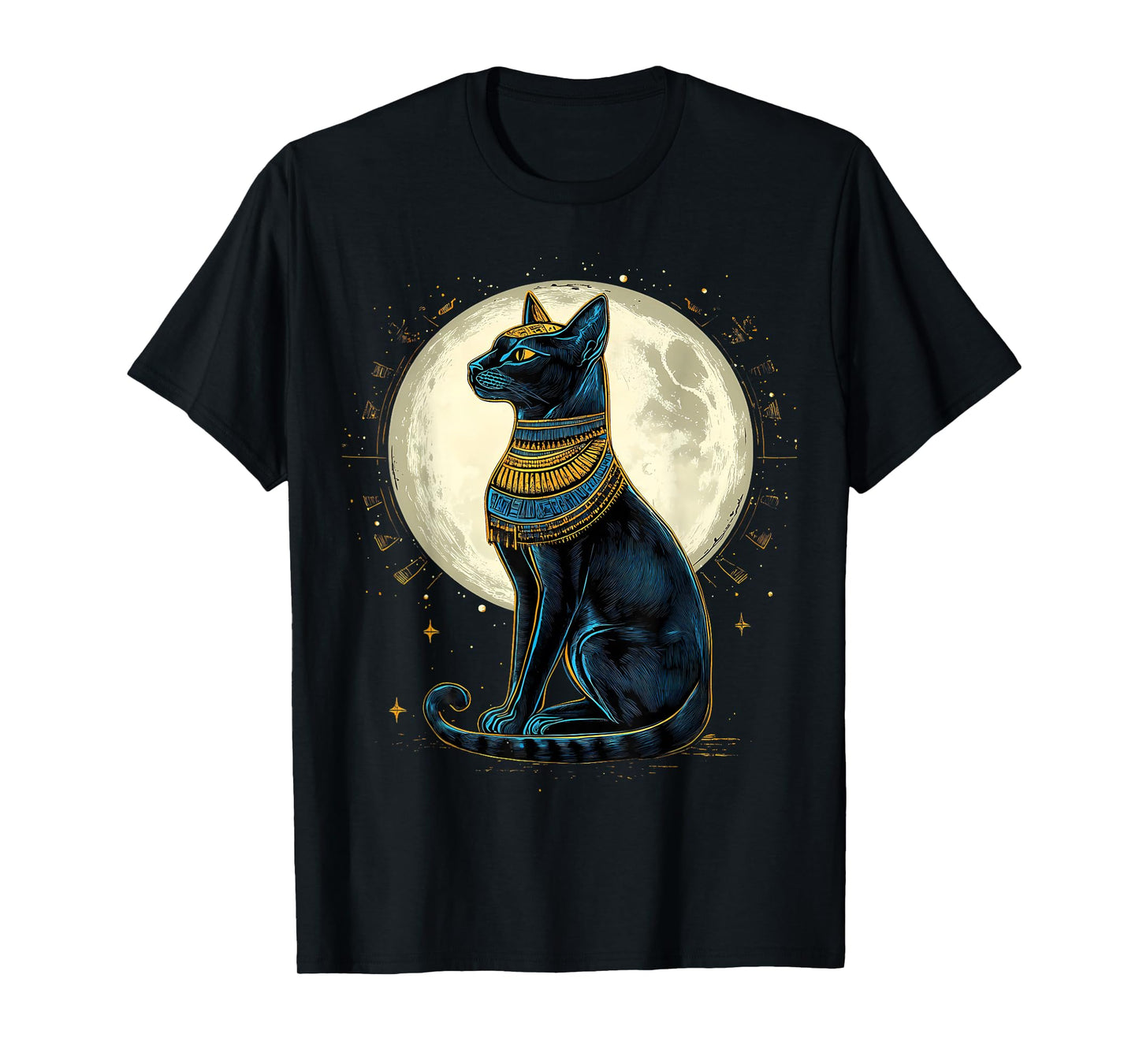 Egyptology Bastet Cat Ancient Egypt Egyptian God Tutankhamun T-Shirt for Men Women Kids