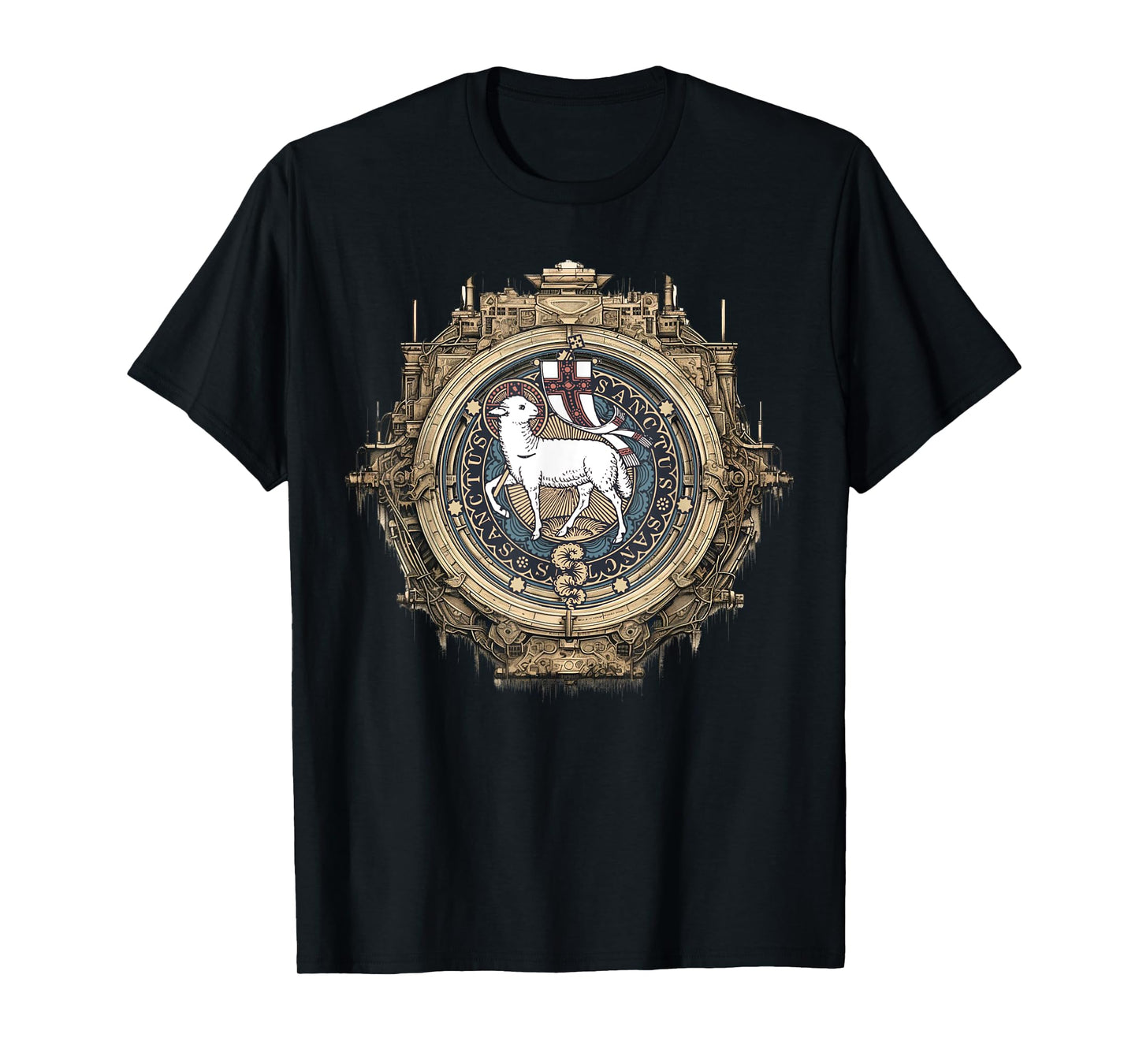 Agnus Dei Sanctus Traditional Latin Mass Catholic T-Shirt