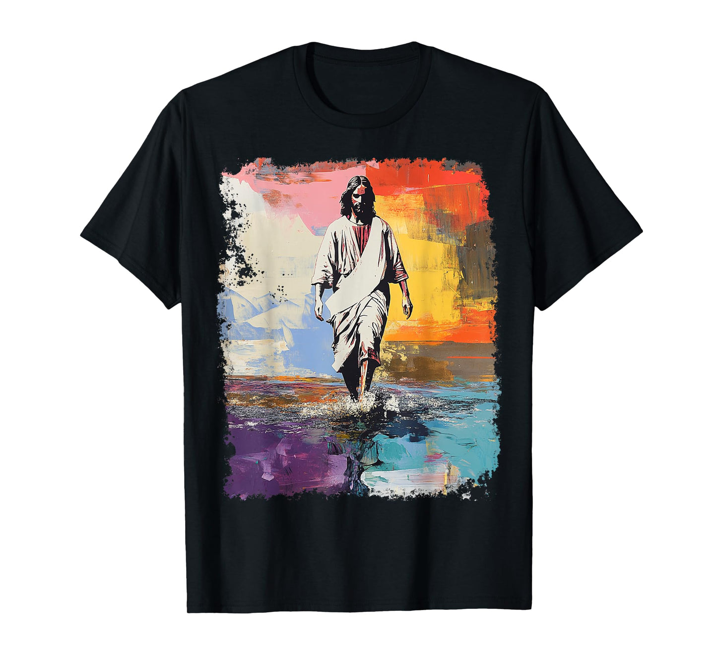 A Jesus Christ Design T-Shirt