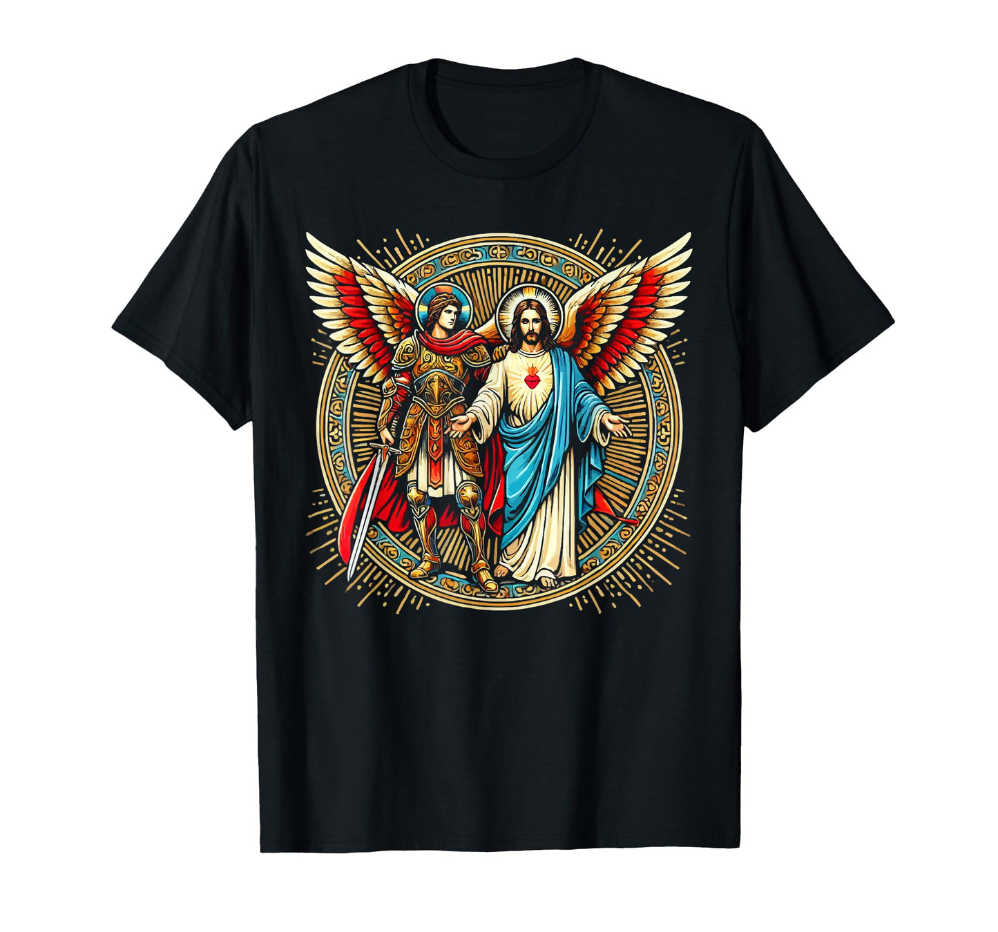 Archangel Gabriel Catholic Christianity Guardian Angel T-Shirt