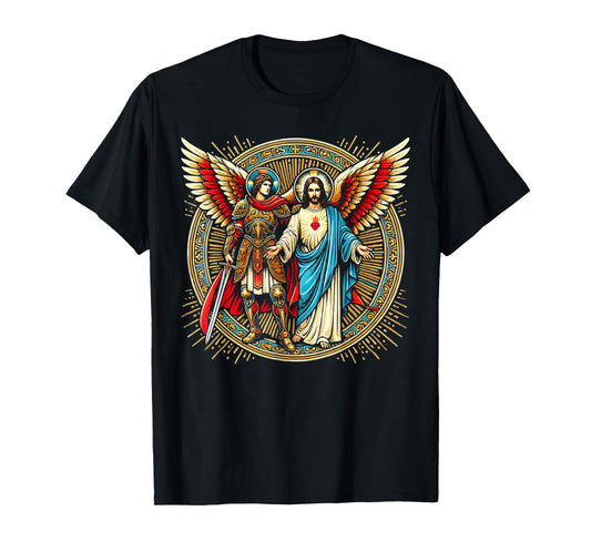 Archangel Gabriel Catholic Christianity Guardian Angel T-Shirt