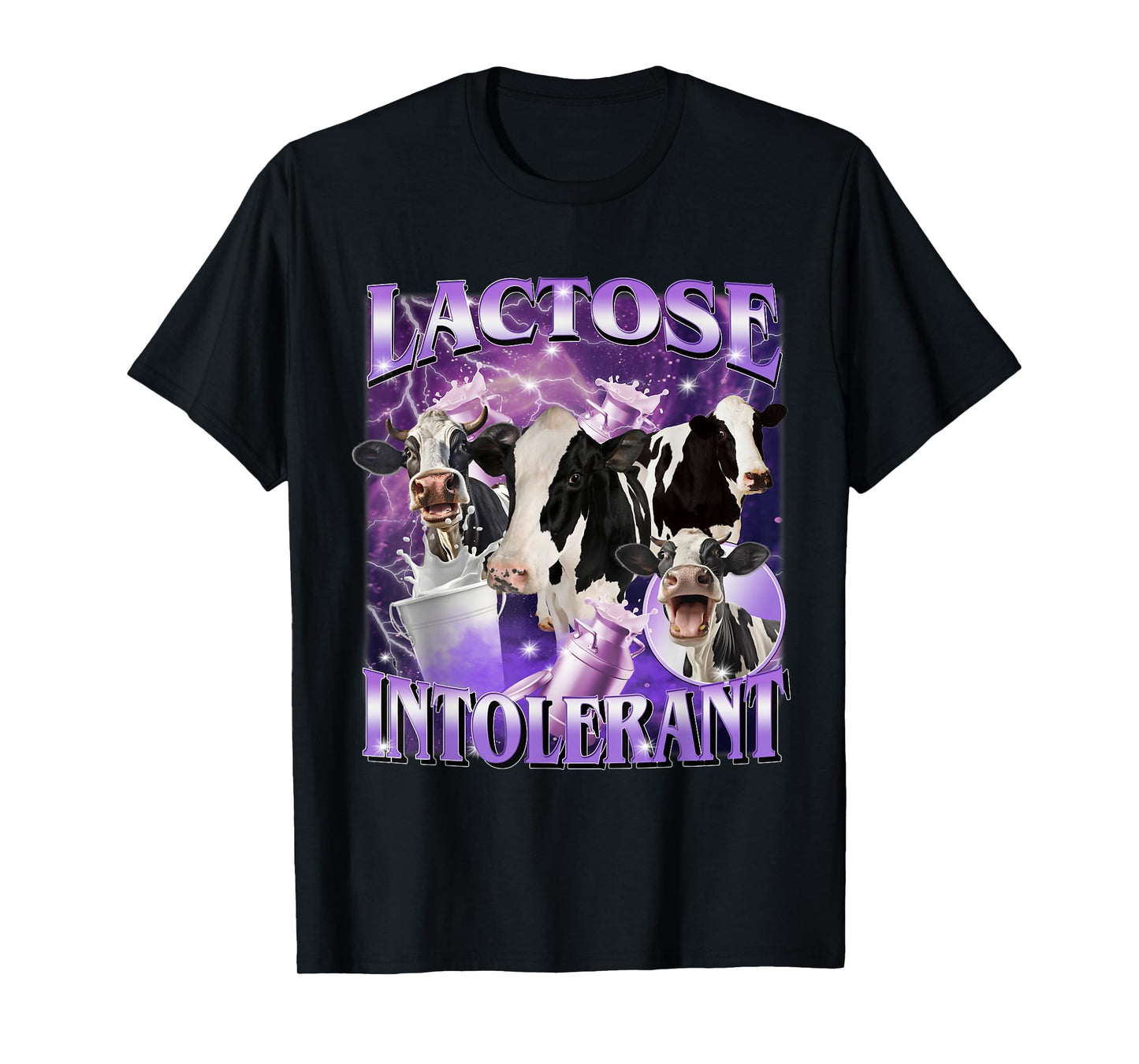 Lactose Intolerant Shirt, Funny Sarcasm Oddly Specific Meme T-Shirt