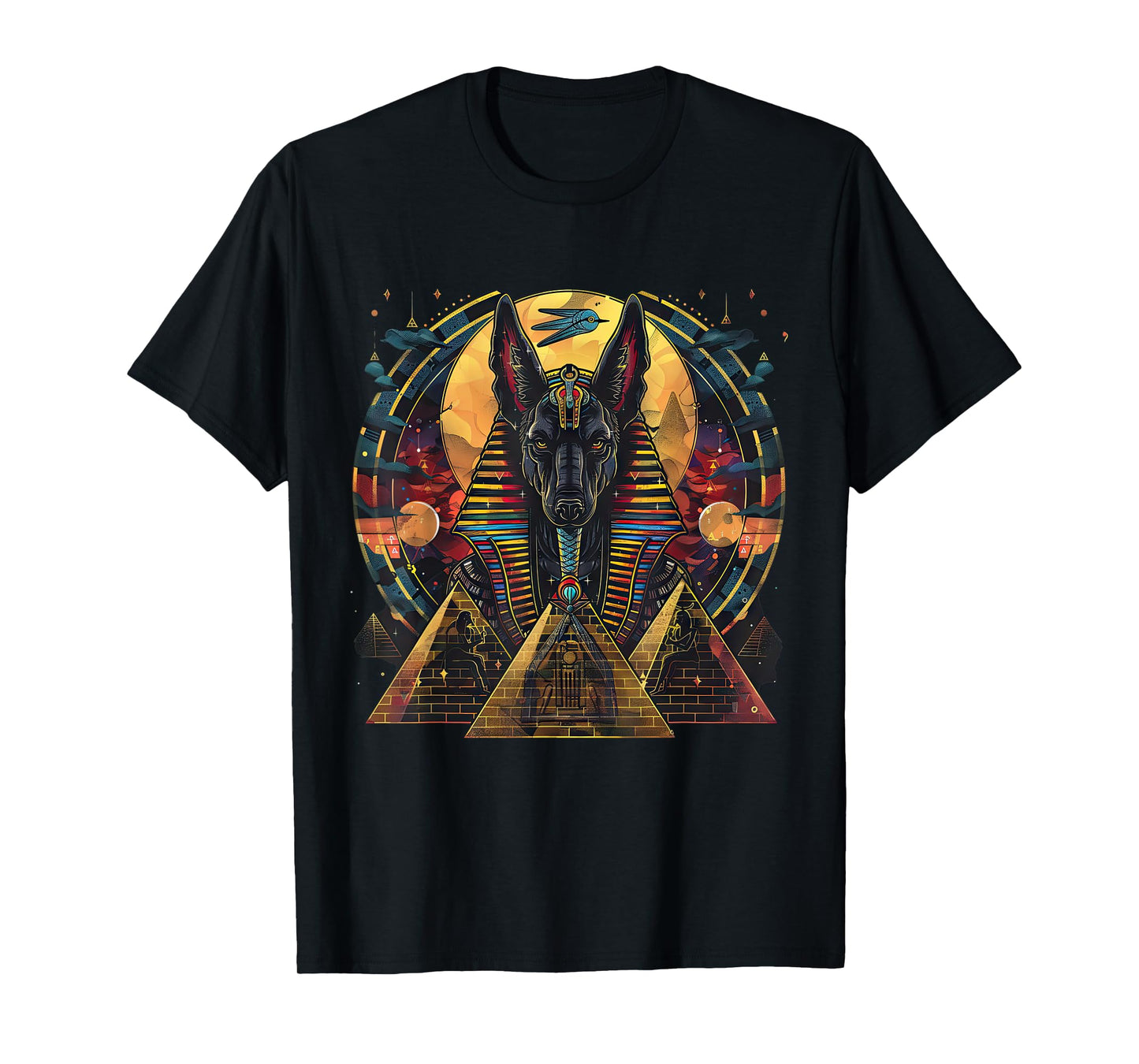 Ancient Egypt Mythology Egyptian God Anubis T-Shirt