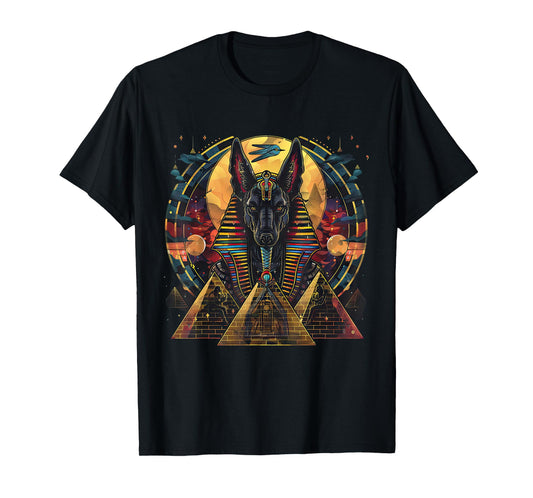 Ancient Egypt Mythology Egyptian God Anubis T-Shirt