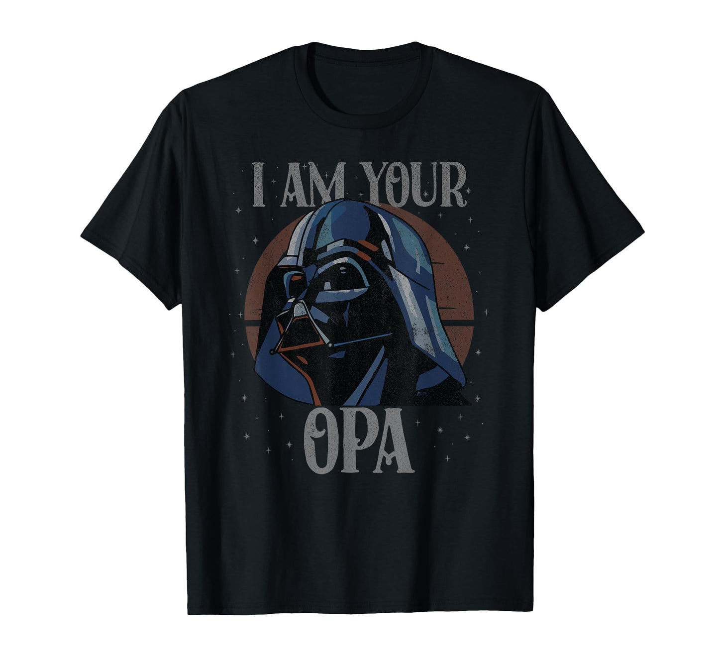 Star Wars Darth Vader I Am Your Opa Retro Father’s Day T-Shirt