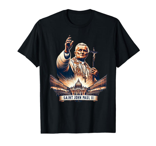 Saint John Paul II Catholic T-Shirt