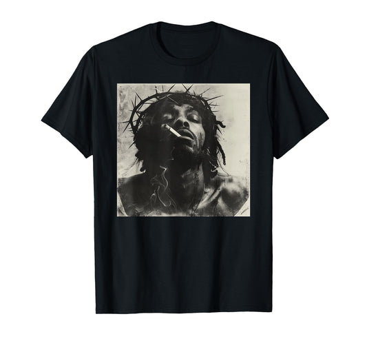 Black Jesus Smokes, Christianity, Church, Christ, Jesus T-Shirt
