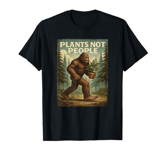 Plant Lover Shirt for Men Women Plants Not People T-Shirt