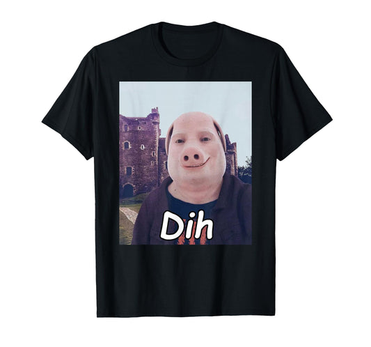 funny brainrot gen z humor cat meme dihh cat meme gen alpha T-Shirt