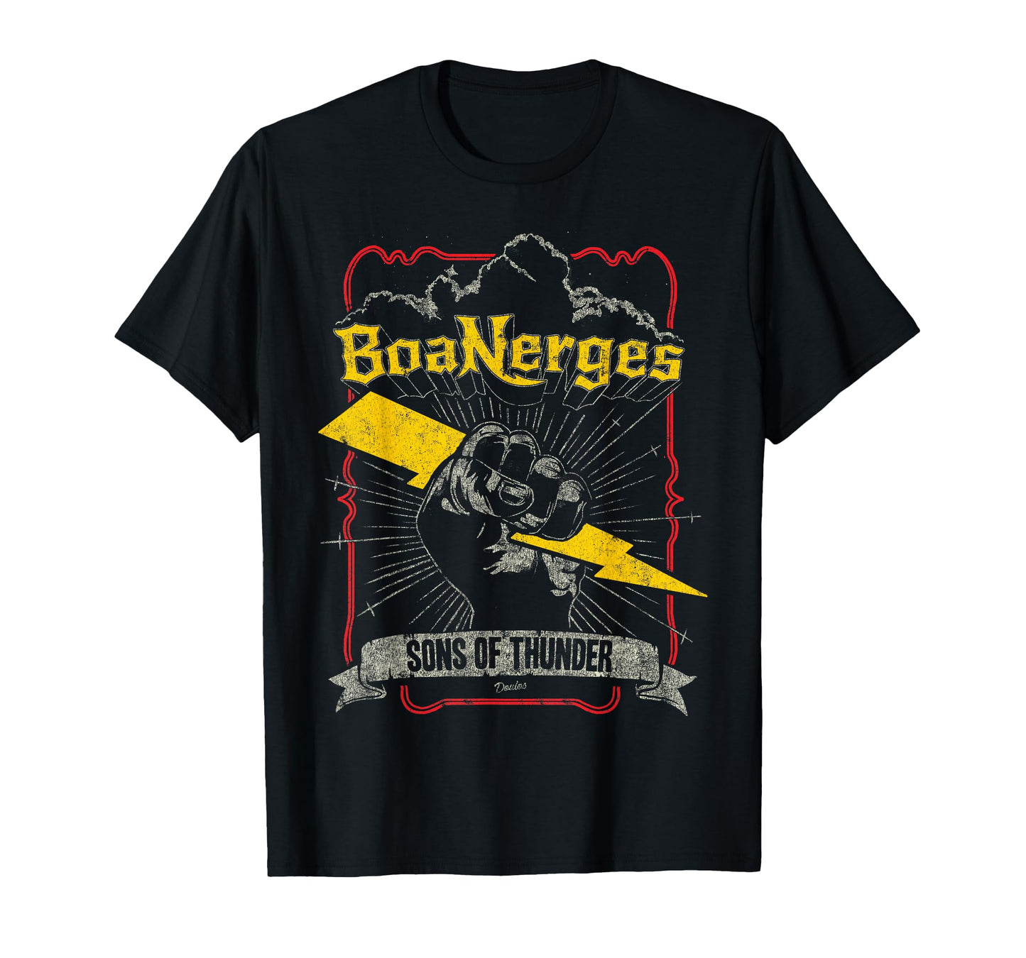 Boanerges Sons of thunder Bible verse Graphic T-Shirt