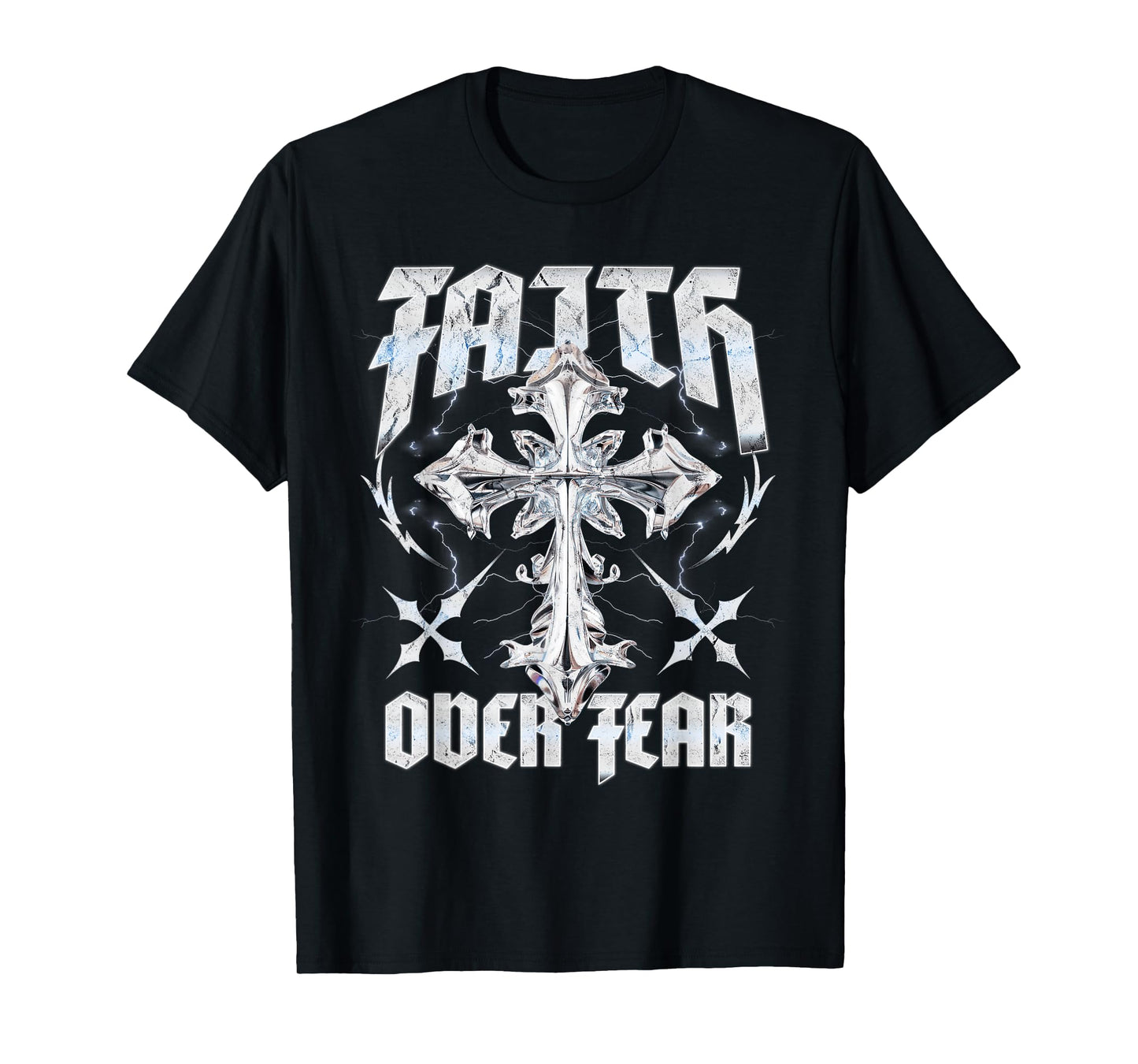 Faith Over Fear - Christian Streetwear T-Shirt