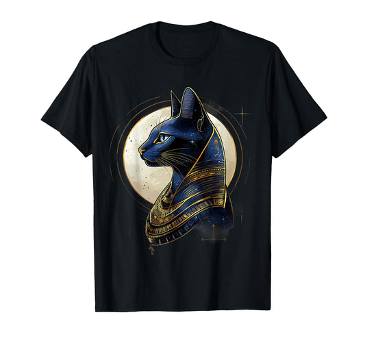 Egyptian God Bastet Cat Egypt Mythology Ancient Egypt T-Shirt for Men Women Kids
