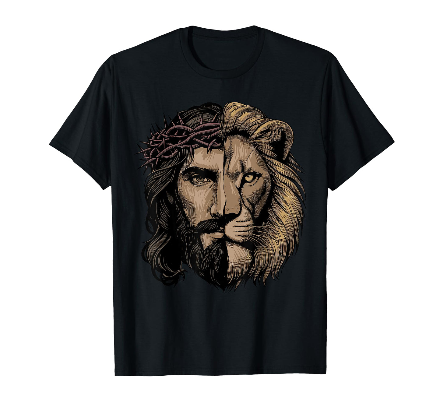 Jesus Shirt Christian Inspiration Jesus Lion Of Judah T-Shirt