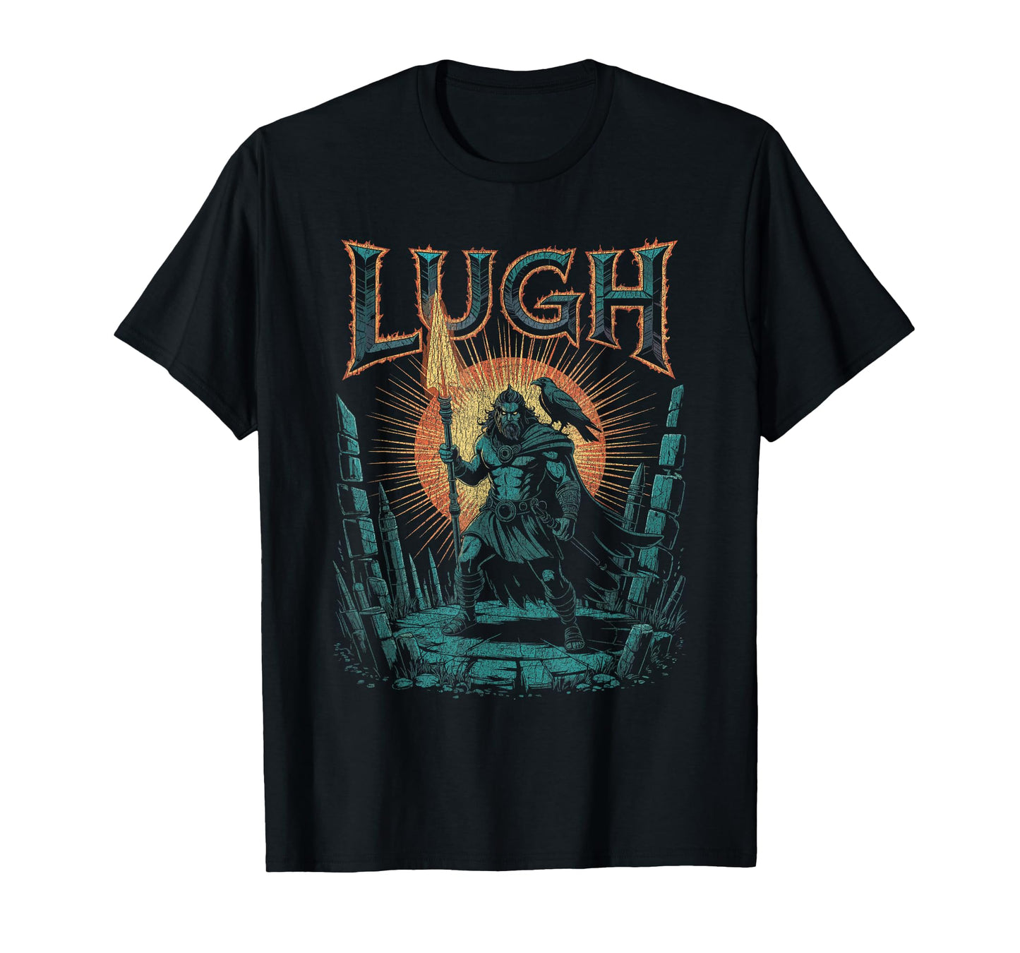 Lugh Celtic Sun God Warrior of Skills Mythology T-Shirt