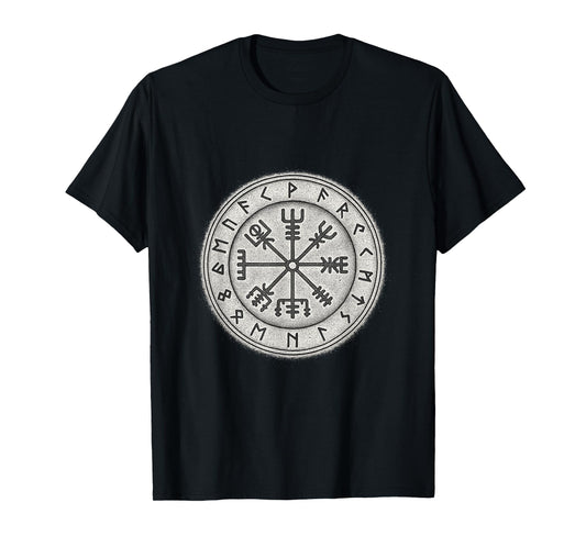 Viking Vegvisir Viking Celtic Germanic Valhalla Compass T-Shirt