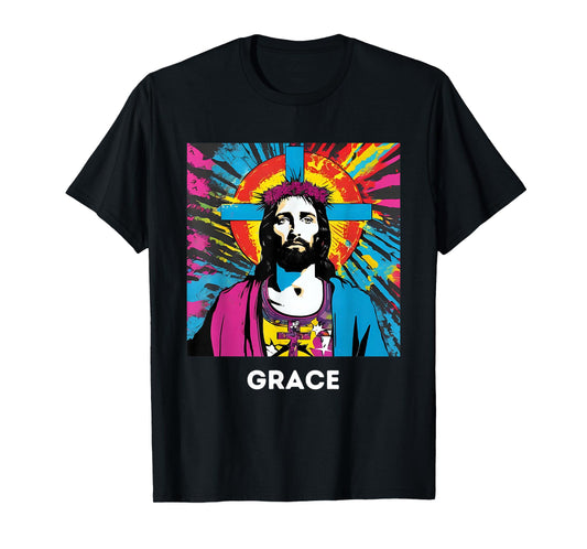 Grace – Urban Jesus Street Art T-Shirt