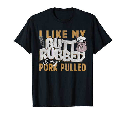 Funny BBQ Grilling Quote Pig Pulled Pork Men Women T-Shirt