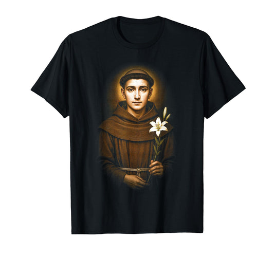St Anthony of Padua Catholic Saint St Anthony Christian T-Shirt