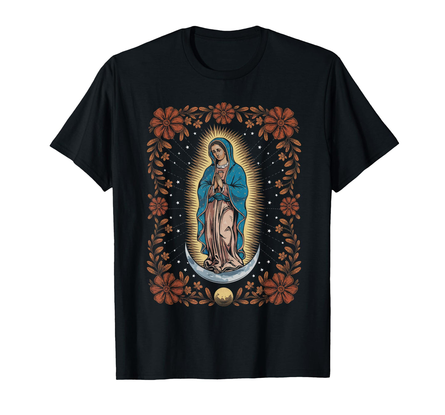 Catholicism Lady Guadalupe Religious art T-Shirt