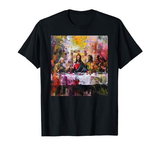 3.Religion and modern,bible art, faith, last, supper T-Shirt