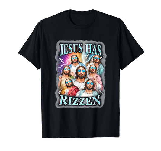 jesus has rizzen christian faith religion belief T-Shirt