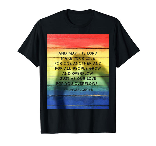 Marriage Prayer: May The Lord Make Your Love Faith Quotes T-Shirt