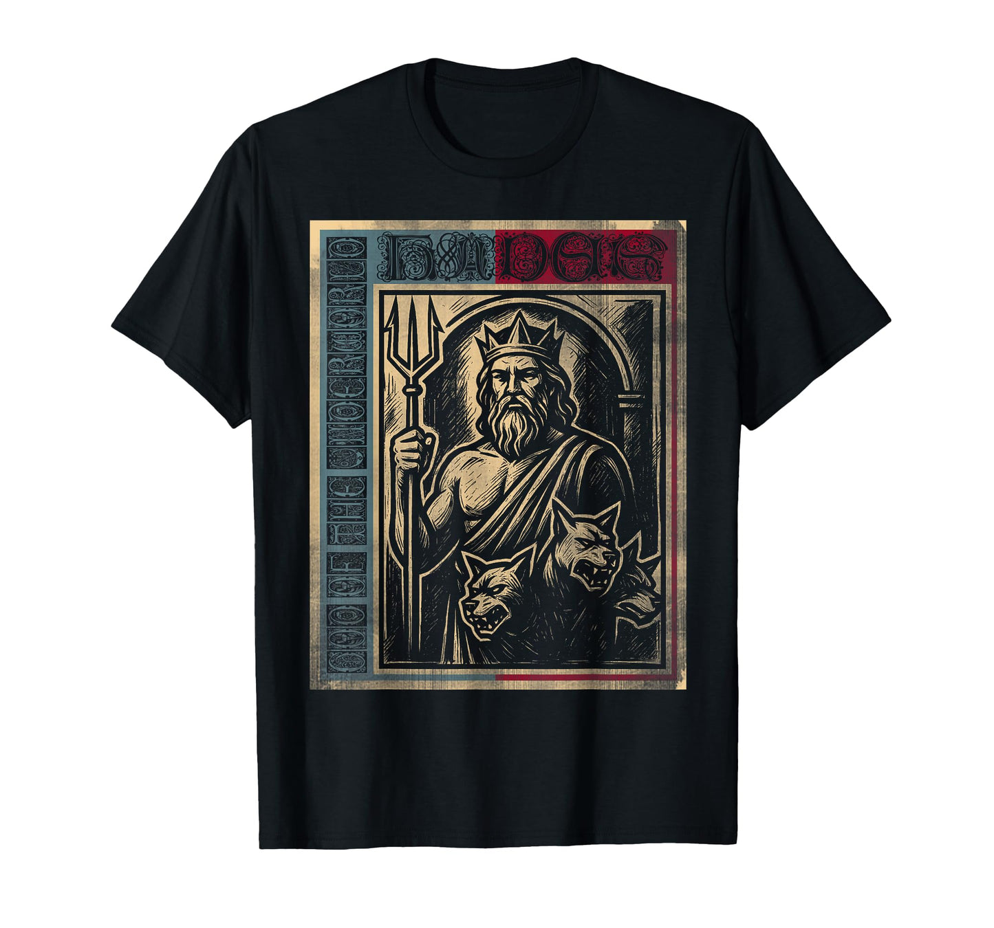 Hades The Greek god of The Underworld tee Greek Mythology T-Shirt