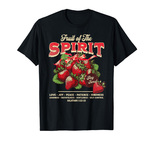 Fruit of The Spirit Bible Verse Christian Religious Women BD T-Shirt