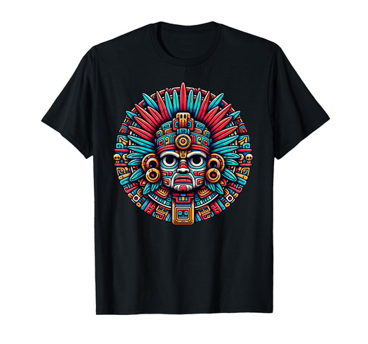 Aztec Mythological God and king of Mictlan Apparel Mictlantecuhtli Aztec God And Ancient Aztecs Mythology T-Shirt