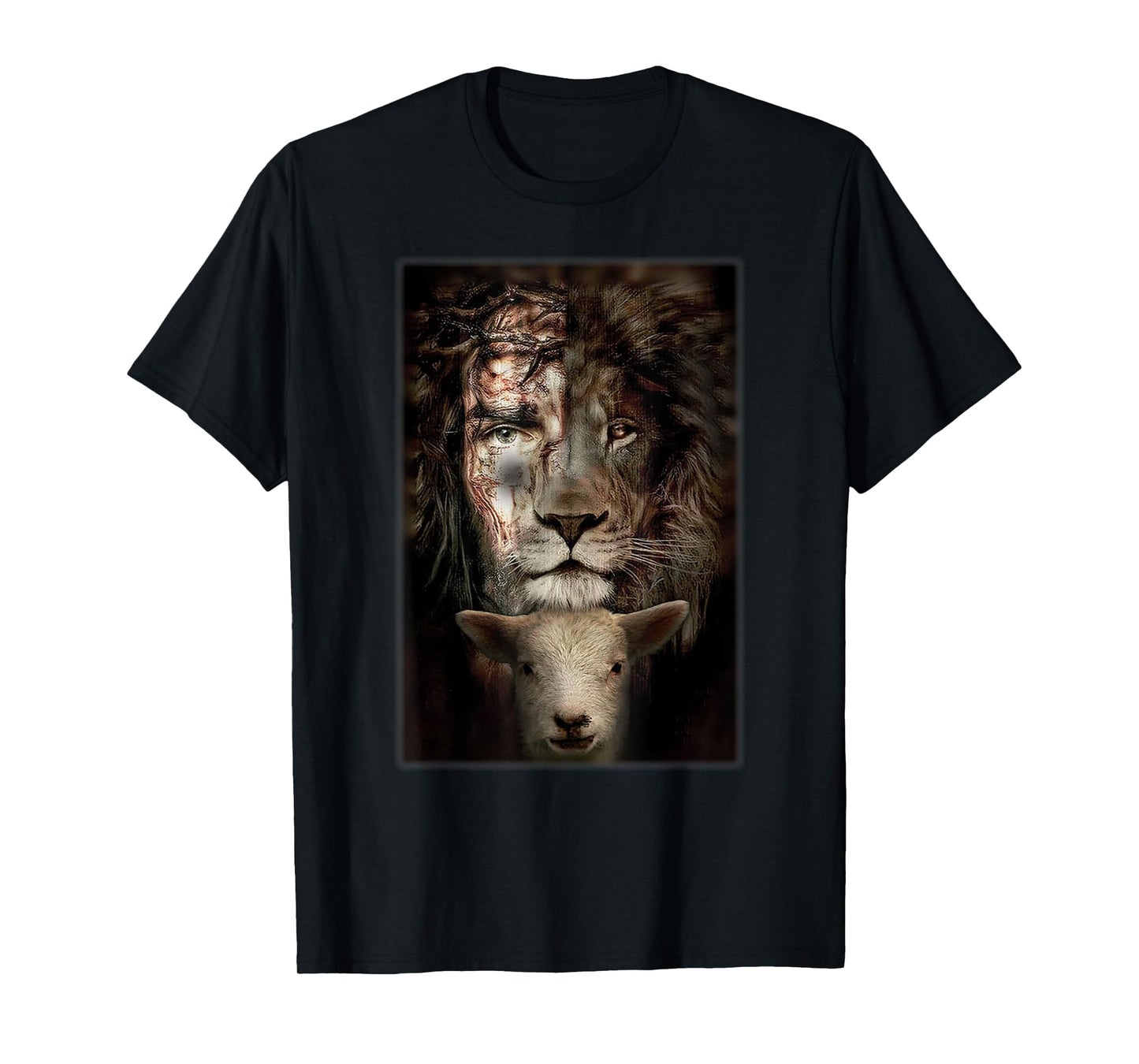Jesus Lion Lamb Christian Lover T-Shirt