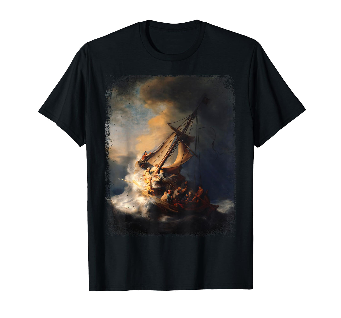 Rembrandt - Christ in the Storm on the Lake of Galilee, 1633 T-Shirt