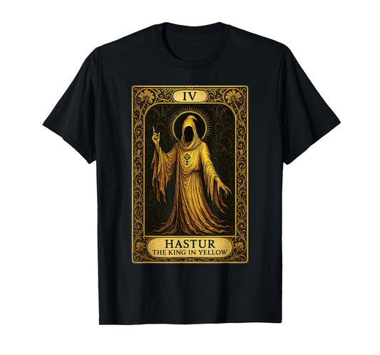 Hastur King in Yellow Cthulhu Mythos Necronomicon Tarot T-Shirt