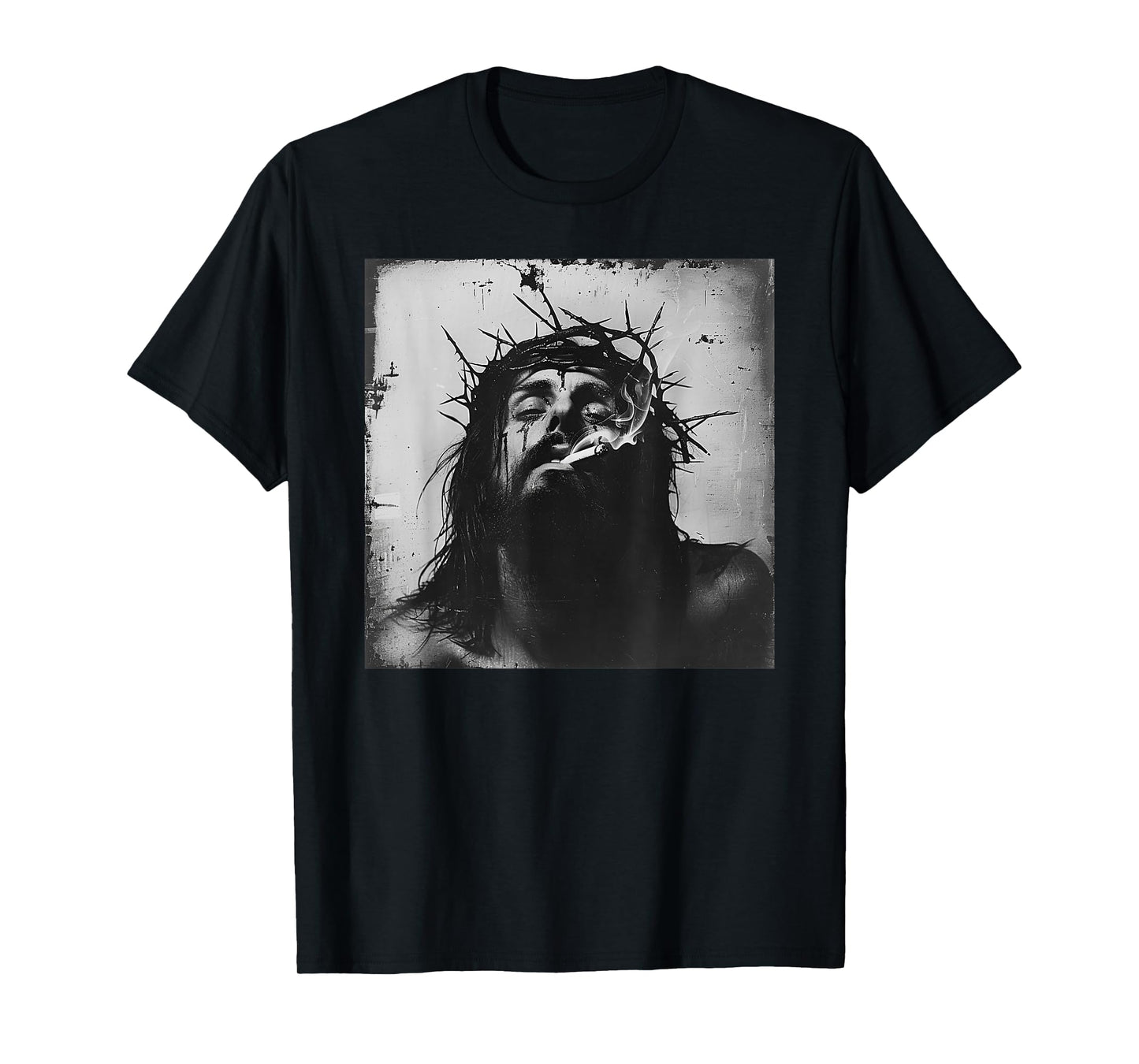 Cooler Jesus Christ Smokes, Resistance, Rebellious Jesus T-Shirt