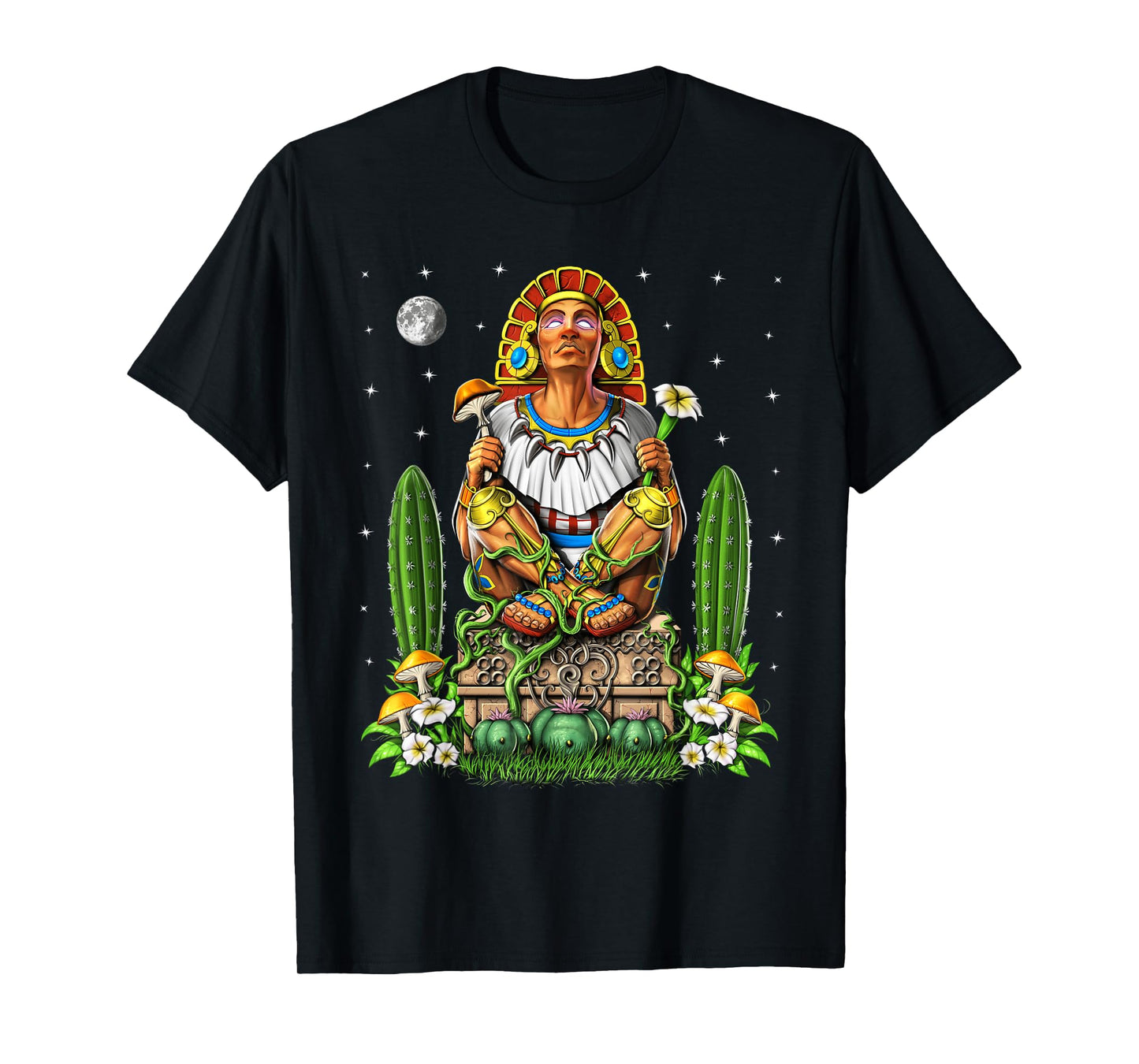 Aztec God Xochipilli Aztec Mythology Gods T-Shirt