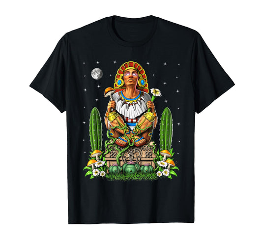 Aztec God Xochipilli Aztec Mythology Gods T-Shirt