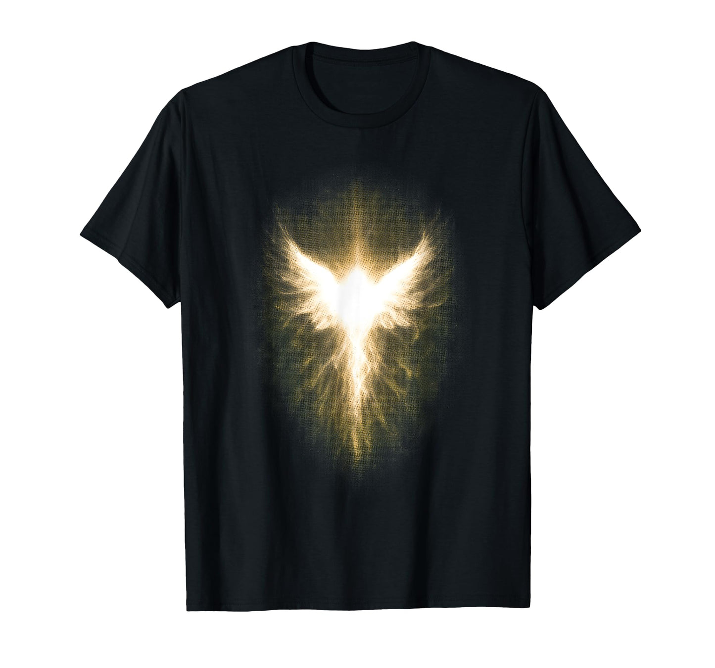 Catholic Christianity Guardian Angel Divine Flower Bible T-Shirt