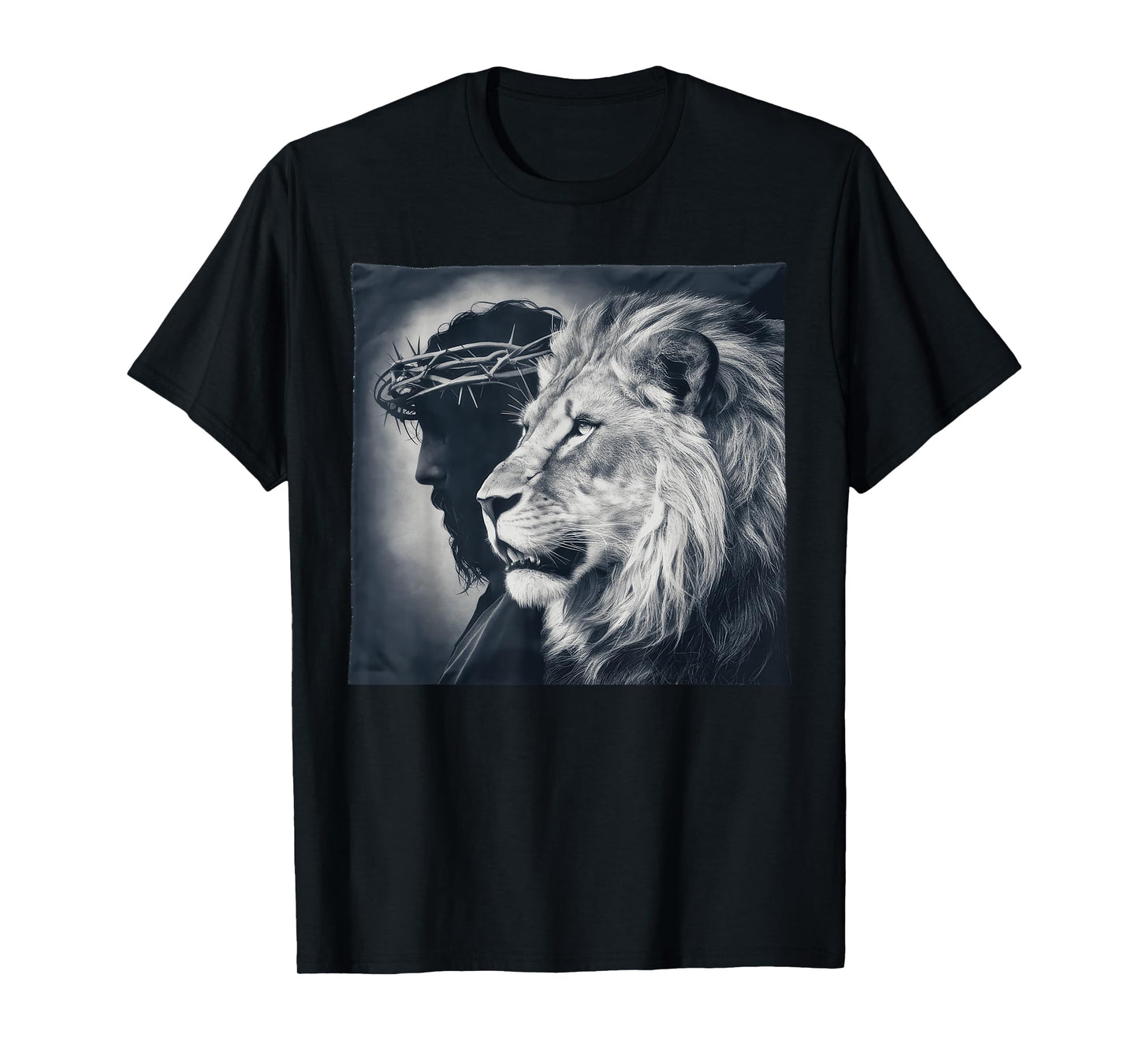 Lion of Judah Christian Cross T-Shirt