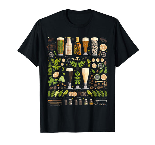 Craft Beer Infographic T-Shirt