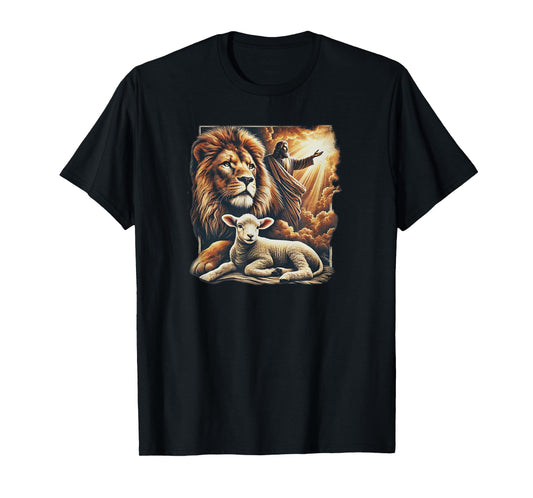 Revelation 5:5 lion and lamb T-Shirt