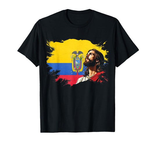 Ecuadorian Heritage Proud Christian T-Shirt