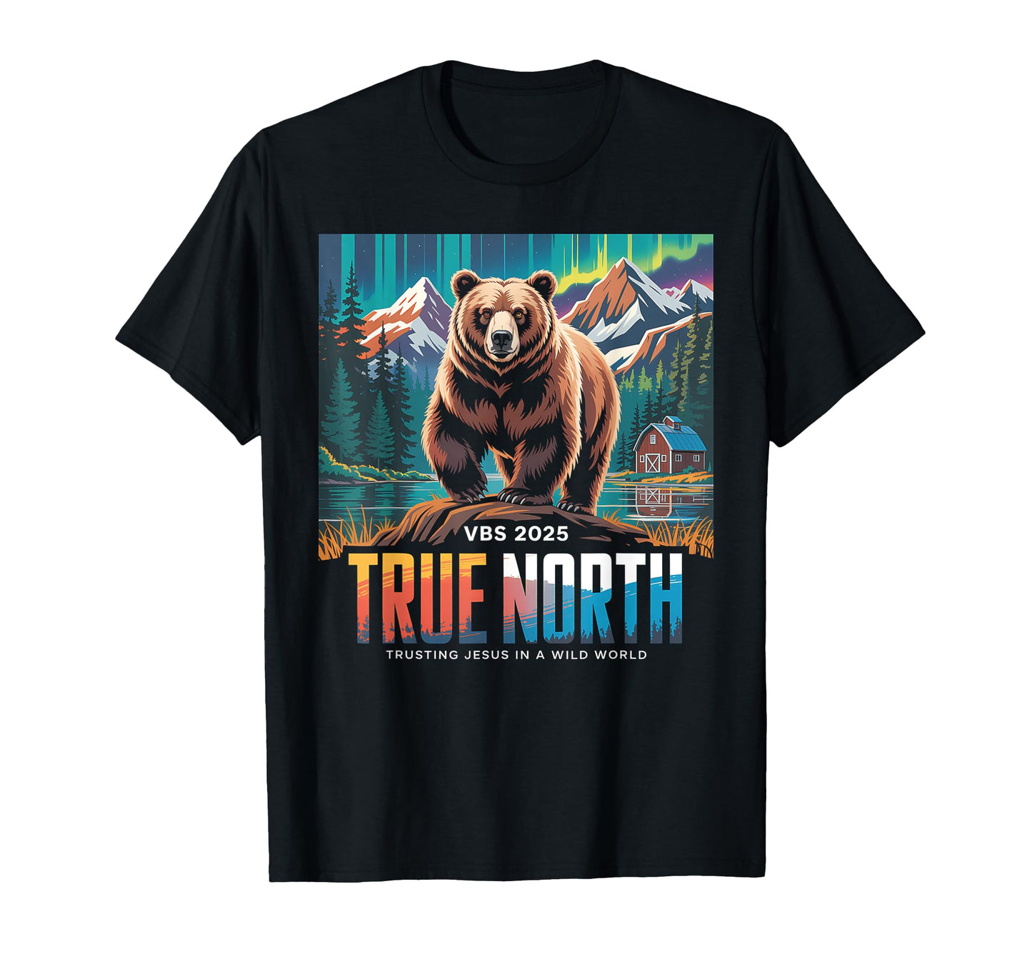 VBS 2025 True North Trusting Jesus Christian Summer T-Shirt