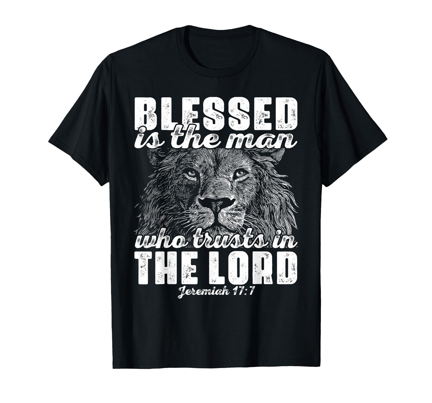 Christian Jesus Christ Lion of Judah Faith Trust in The Lord T-Shirt