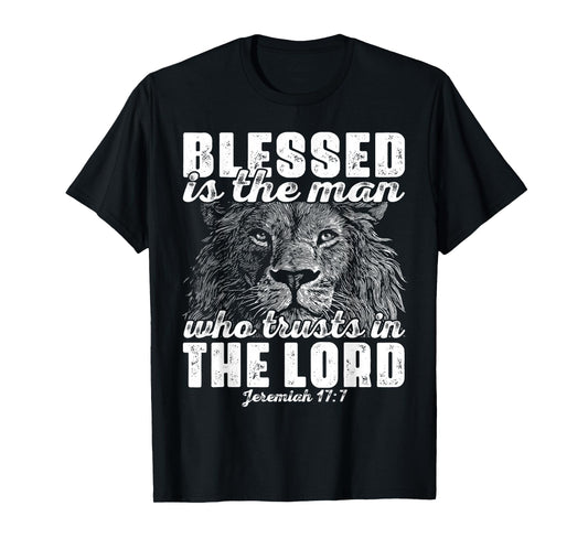 Christian Jesus Christ Lion of Judah Faith Trust in The Lord T-Shirt