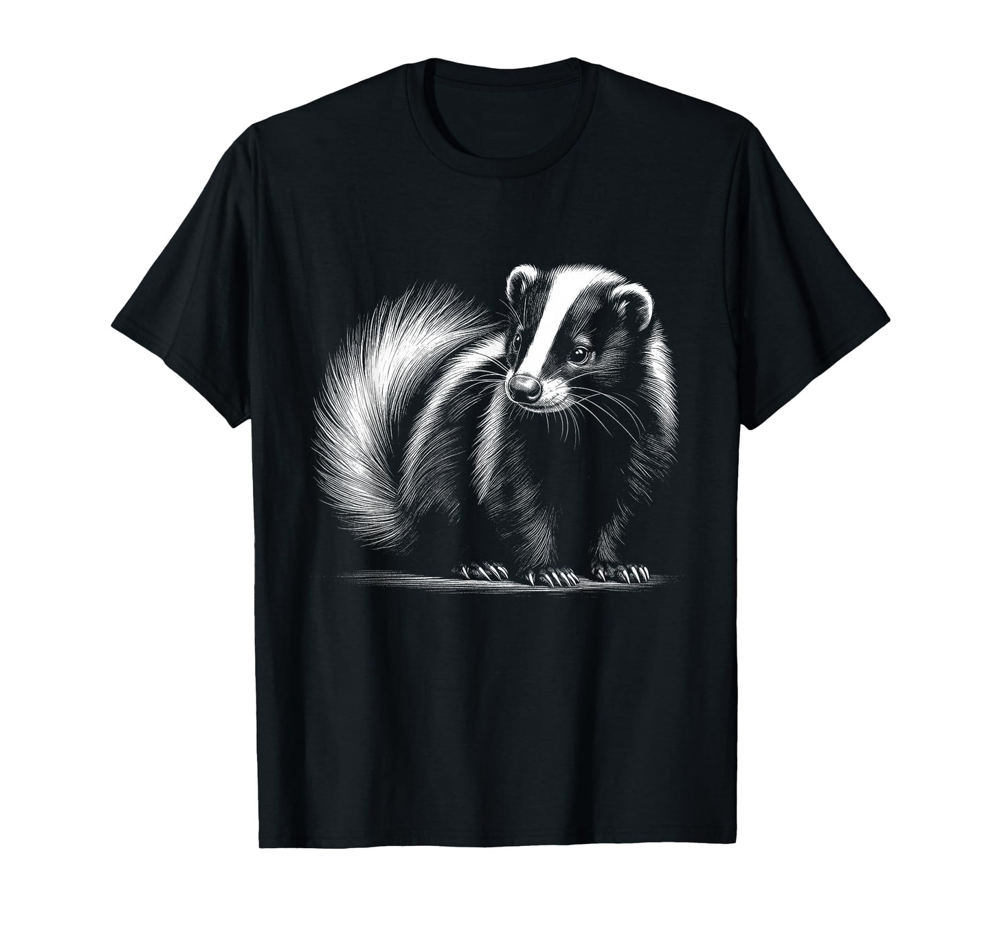 Skunk Lover Art Design For Men And Women T-Shirt