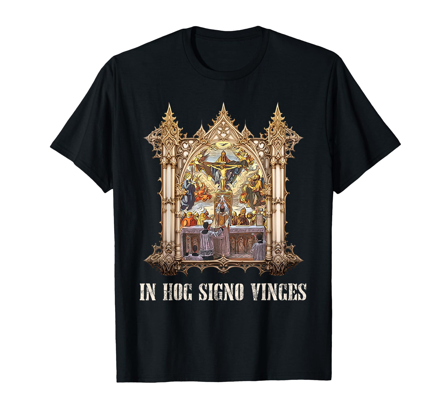 Eucharistic Consecration Traditional Latin Mass Catholic T-Shirt