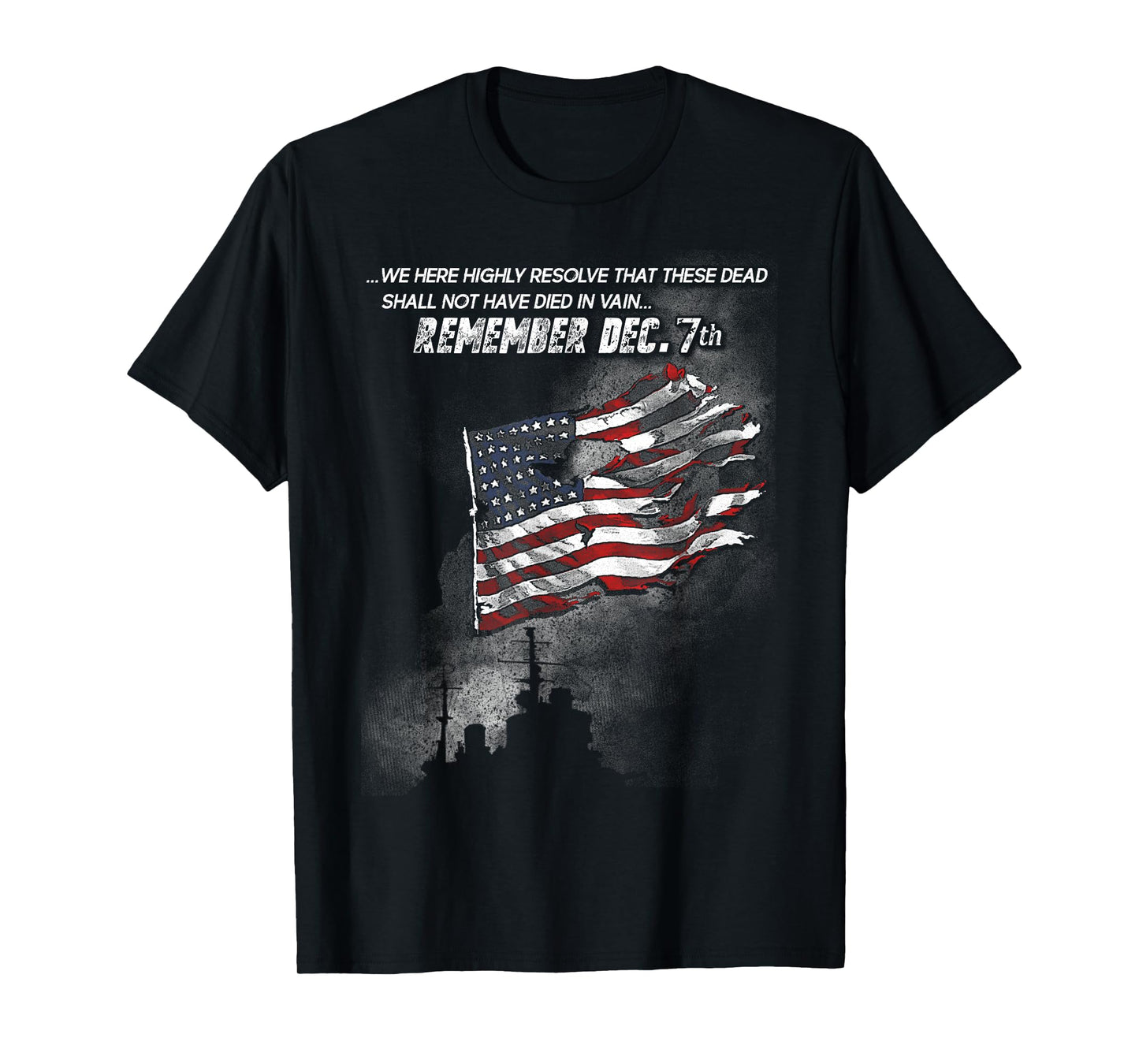 Pearl Harbor: Remember Dec. 7th T-Shirt