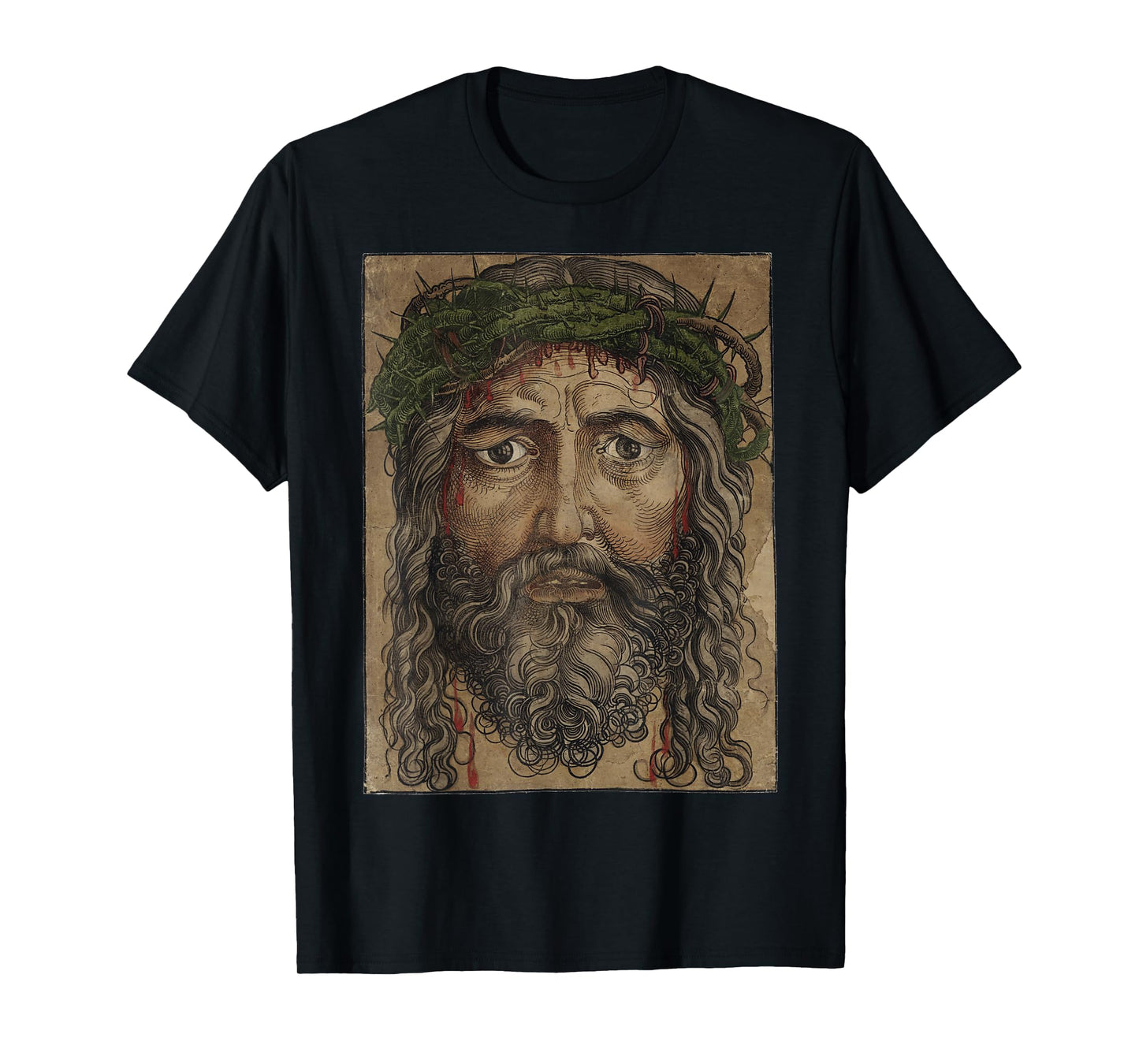 Face of Jesus T-Shirt Catholic Christian Traditions shirts T-Shirt